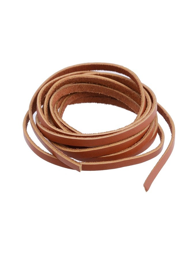 Lify Leather Cord/Bracelet Cord/Necklace Cord-3MM Thick-Tan Color - 60CM Long- 1Pair, Brown - Image 1